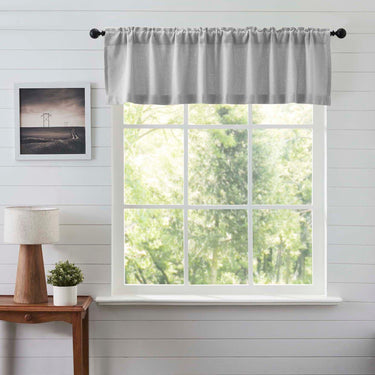 Burlap Dove Grey Valance 16x72 VHC Brands - The Fox Decor